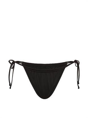 Dantelli Çift Askılı Brazilian Bikini Altı