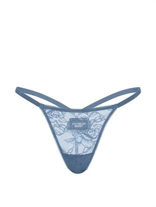 Dantelli Denim V-String Külot