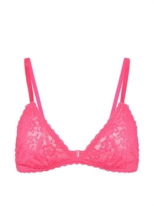Dantelli Desteksiz Üçgen Bralet