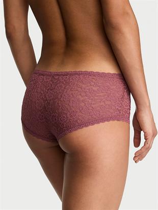 Dantelli Düşük Bel Boyshort Külot