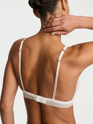 Dantelli File Detaylı Üçgen Bralet