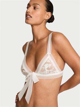 Dantelli File Detaylı Üçgen Bralet