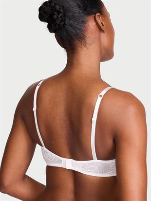 Dantelli Gradyan Işıltılı Bandeau Sütyen