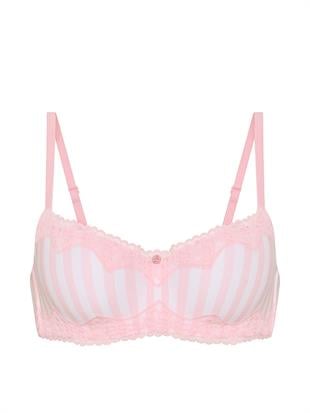 Dantelli Hafif Dolgu Destekli Balkonet Sütyen