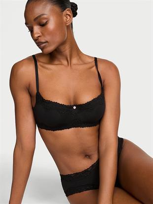 Dantelli Hafif Dolgu Destekli Balkonet Sütyen