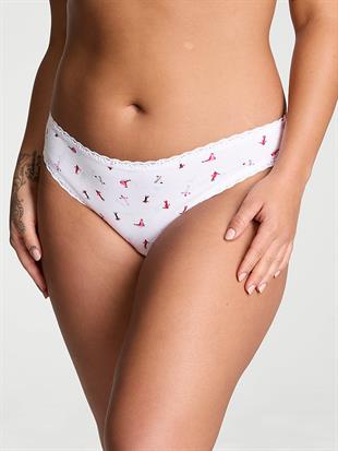 Dantelli Pamuklu Bikini Külot