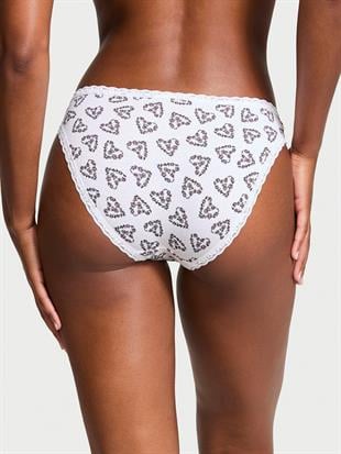 Dantelli Pamuklu Bikini Külot