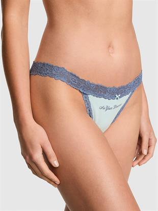Dantelli Pamuklu Bikini Külot