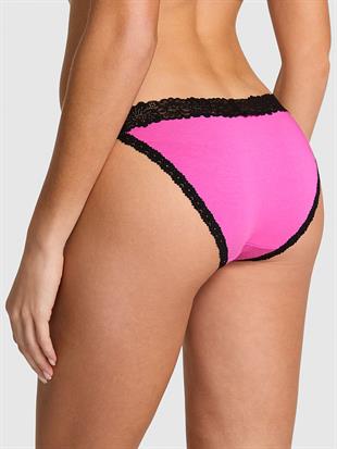 Dantelli Pamuklu Bikini Külot