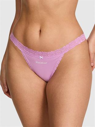 Dantelli Pamuklu Bikini Külot