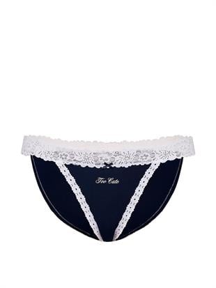 Dantelli Pamuklu Bikini Külot