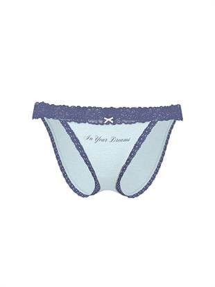 Dantelli Pamuklu Bikini Külot