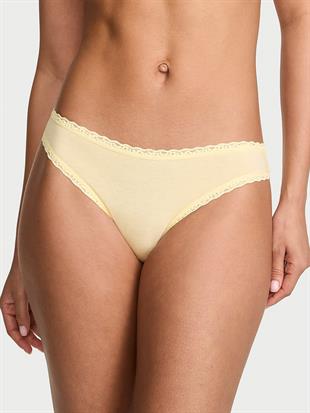 Dantelli Pamuklu Bikini Külot