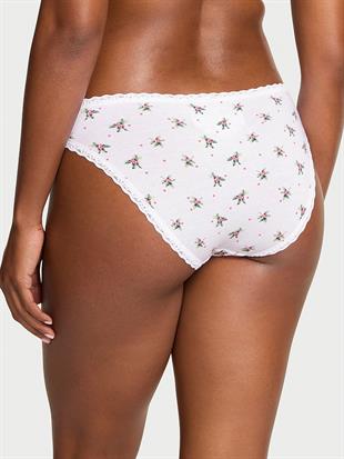 Dantelli Pamuklu Bikini Külot