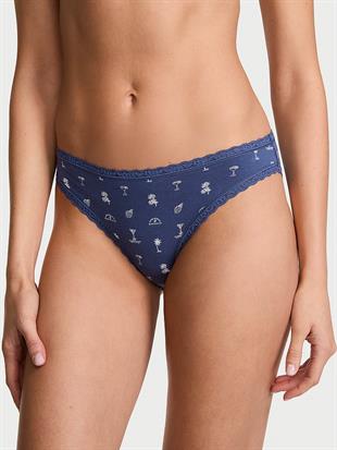 Dantelli Pamuklu Bikini Külot