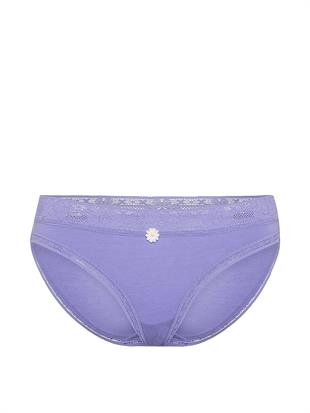 Dantelli Pamuklu Bikini Külot