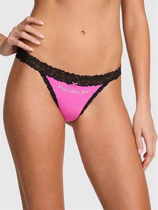 Dantelli Pamuklu Bikini Külot