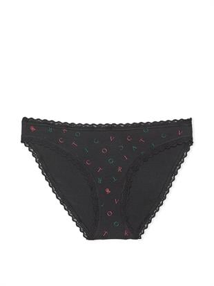 Dantelli Pamuklu Bikini Külot