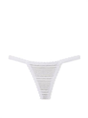 Dantelli Pamuklu V-String Külot