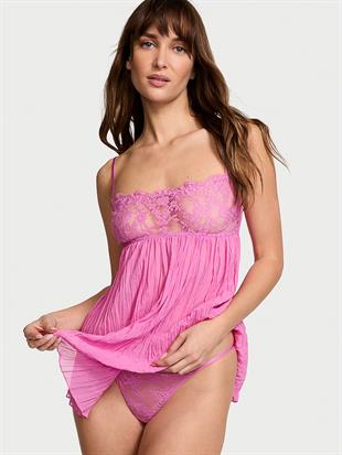 Dantelli Pileli Babydoll
