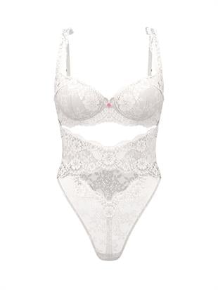 Dare to Dream Dantelli Destekli Balkonet Teddy