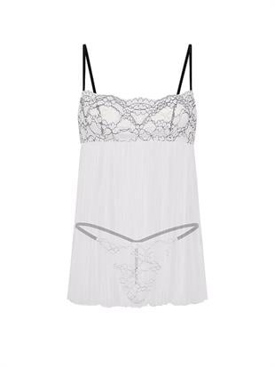 Dare to Dream Dantelli Pilili Babydoll Takımı