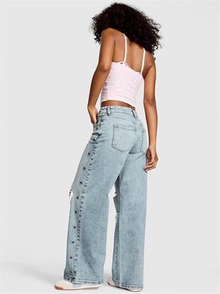 Denim by PINK Bol Paça Pantolon