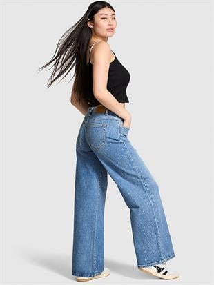 Denim by PINK Bol Paça Pantolon