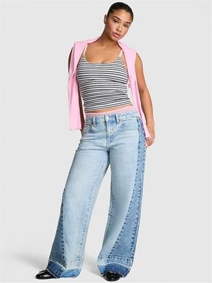 Denim by PINK Bol Paça Pantolon