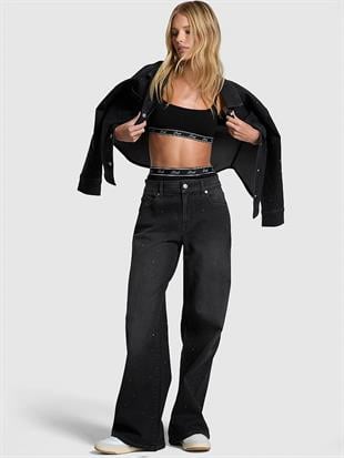 Denim by PINK Bol Paça Pantolon