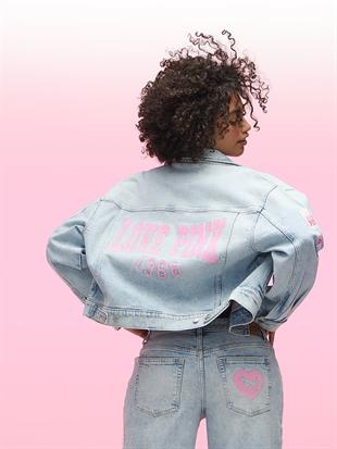 Denim by PINK Boyfriend Kesim Ceket