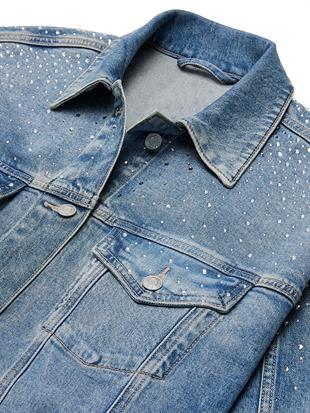 Denim by PINK Oversize Trucker Ceket