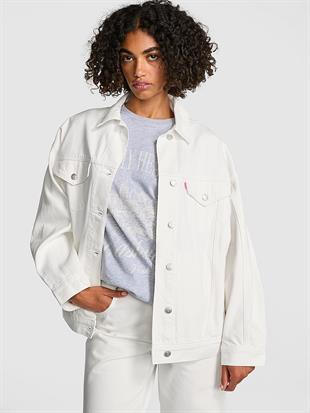 Denim by PINK Oversize Trucker Ceketi