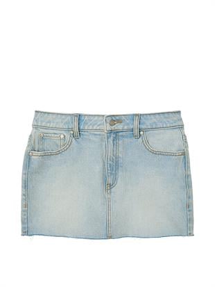 Denim Mini Etek