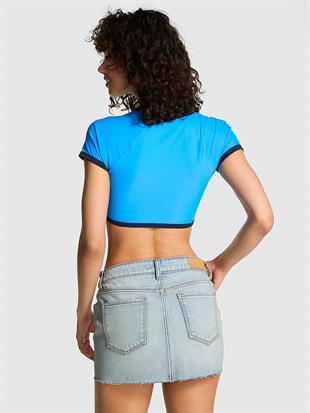 Denim Mini Etek