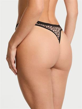 Derin Bacak Kesimli Scoop Tanga