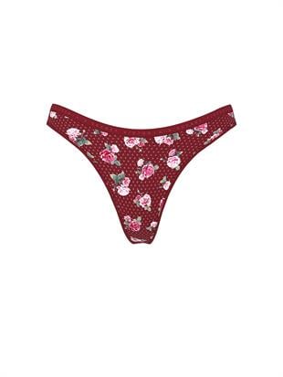Derin Bacak Kesimli Scoop Tanga