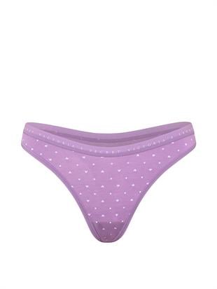 Derin Bacak Kesimli Scoop Tanga