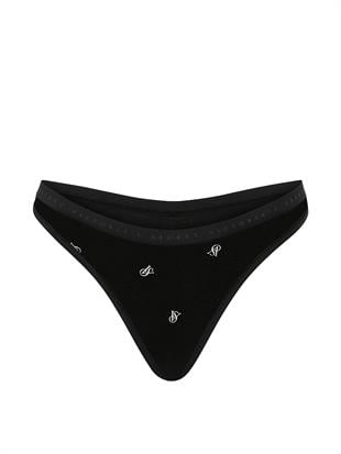 Derin Bacak Kesimli Scoop Tanga