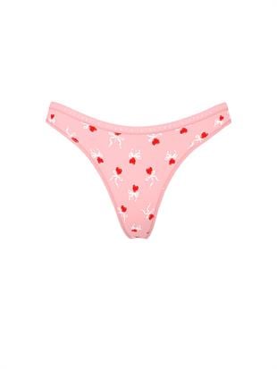 Derin Bacak Kesimli Scoop Tanga