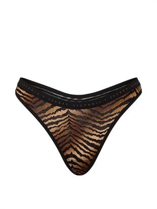 Derin Bacak Kesimli Scoop Tanga