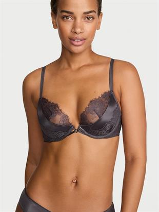 Derin Dekolteli Push-Up Sütyen