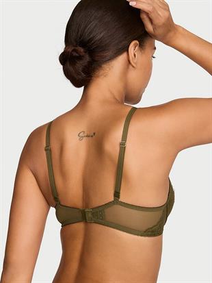 Derin Dekolteli Push-Up Sütyen