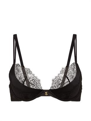 Derin Dekolteli Push-Up Sütyen