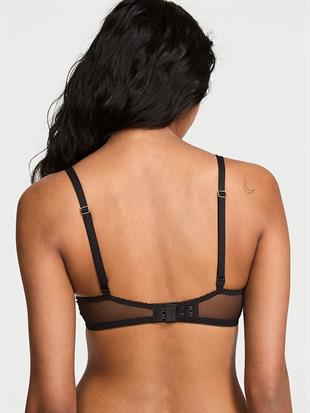 Derin Dekolteli Push-Up Sütyen