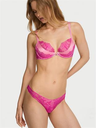 Derin Dekolteli Push-Up Sütyen