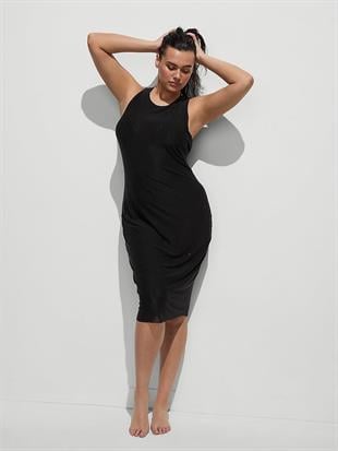 Diamanté Midi Plaj Elbisesi