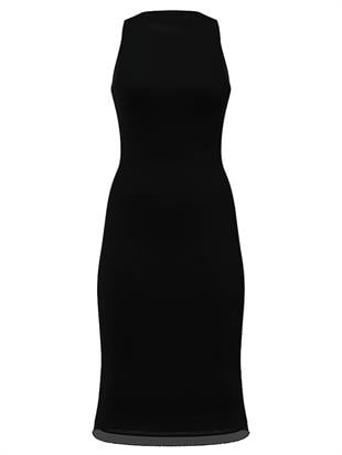 Diamanté Midi Plaj Elbisesi