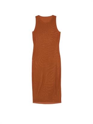 Diamanté Midi Plaj Elbisesi