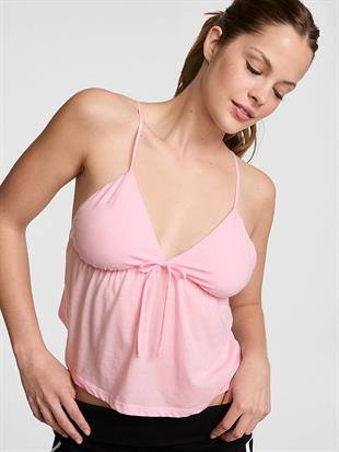 Dream Jersey Babydoll Askılı Bluz